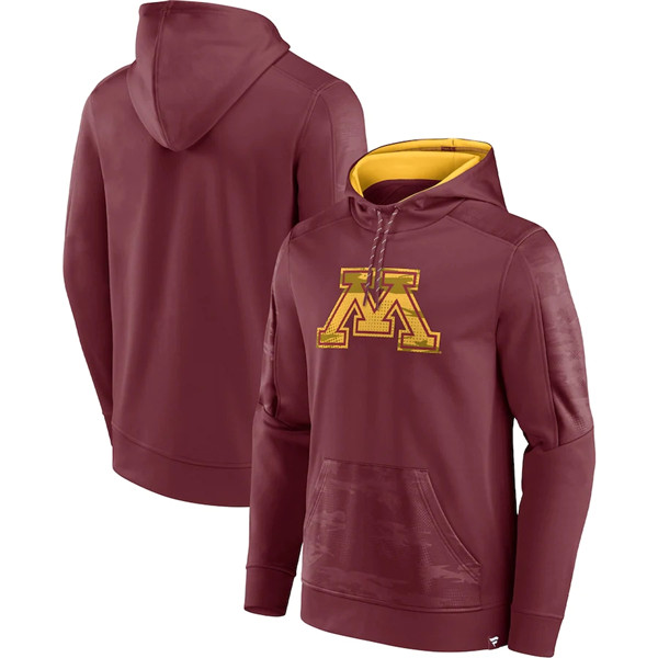 Minnesota Golden Gophers Maroon On The Ball Pullover Hoodie